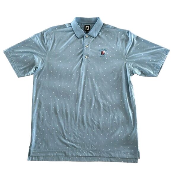 FootJoy Push Play Print Pique Men’s Golf Polo Shirt Size XL - Picture 1 of 11